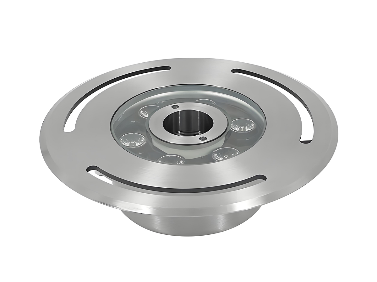 不锈钢中孔旱喷泉灯