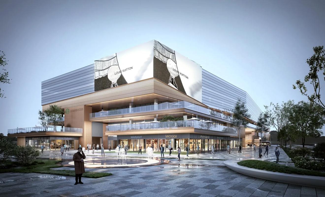 嘉兴双溪湖邻里中心旱喷、涌泉