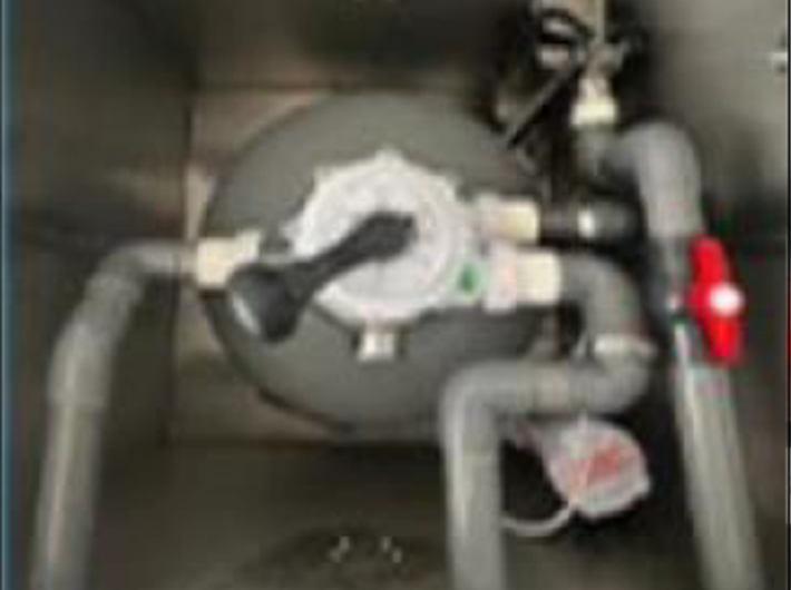 地埋一体机 (砂缸过滤、 加药消毒)